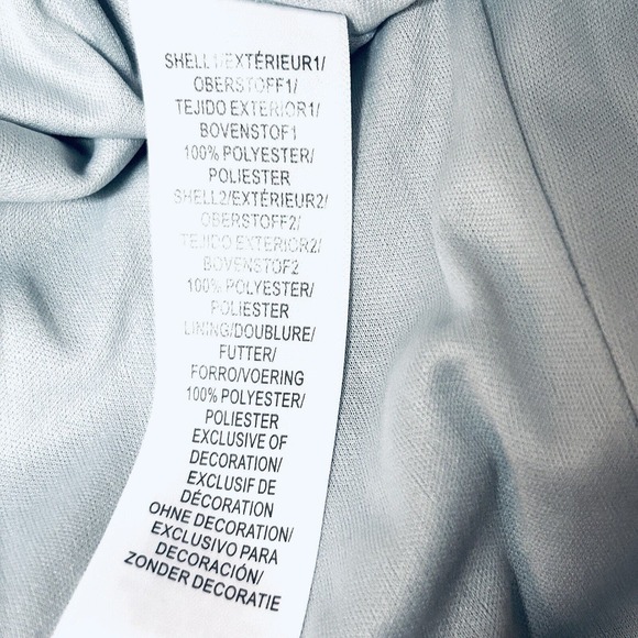 5 GOWNS sz 4 6 8 10 12 Papell Formal Blue Satin Rhinestone Maxi Prom Bride Dress - Picture 13 of 15